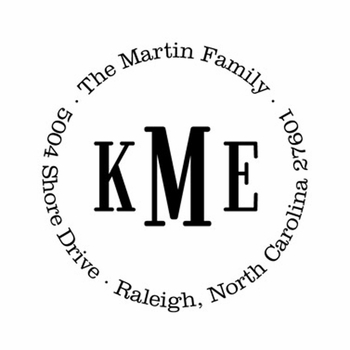 boatman geller classic monogram stamper