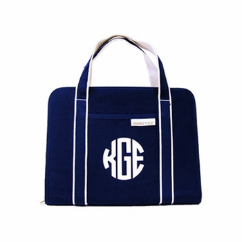 boatman geller classic navy notetote