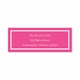 boatman geller classic raspberry address labels