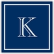 boatman geller classic square navy square sticker