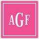 boatman geller classic square raspberry square sticker