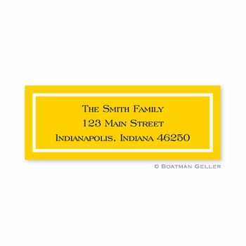 boatman geller classic sunflower address labels