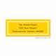 boatman geller classic sunflower address labels