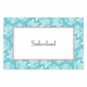 boatman geller coral repeat teal disposable placemats