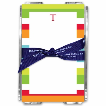 boatman geller espadrille bright acrylic note sheets