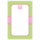 boatman geller greek key band pink notepad