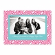 boatman geller greek key hot pink & aqua photocard