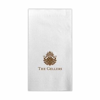 boatman geller guest towel with icon