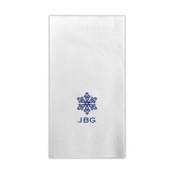 boatman geller guest towel with icon