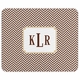 boatman geller herringbone chocolate mouse pad