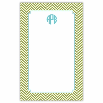 boatman geller herringbone jungle notepad