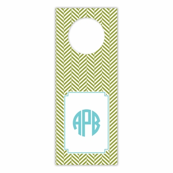 boatman geller herringbone jungle wine tags