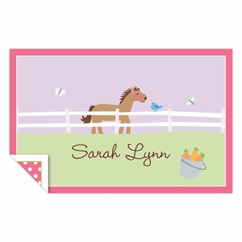 boatman geller horse placemat