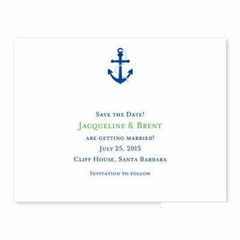 boatman geller icon anchor small flat notecard