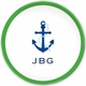 boatman geller icon anchor with border plate