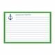 boatman geller icon anchor with border recipe card