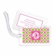boatman geller kate raspberry & lime bag tags