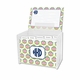 boatman geller kate red & teal recipe box