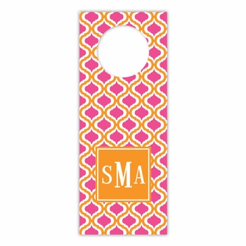 boatman geller kate tangerine & raspberry wine tags