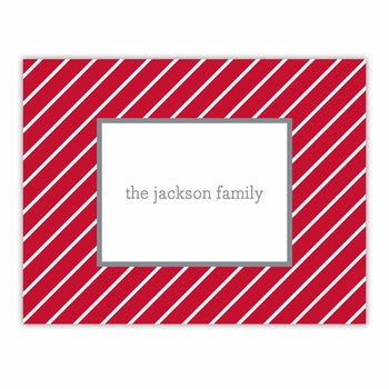 boatman geller kent stripe cherry foldover note