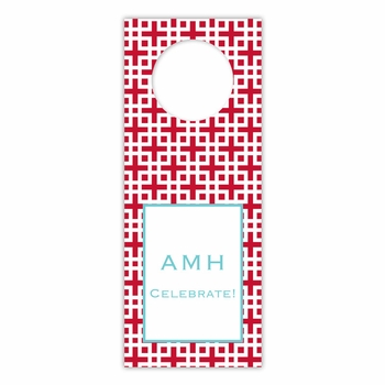 boatman geller lattice cherry wine tags