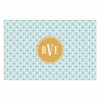 boatman geller lattice slate placemat