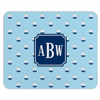 boatman geller little sailboat mouse pad