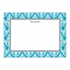 boatman geller madison teal large flat notecard