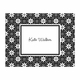 boatman geller medallion black foldover note