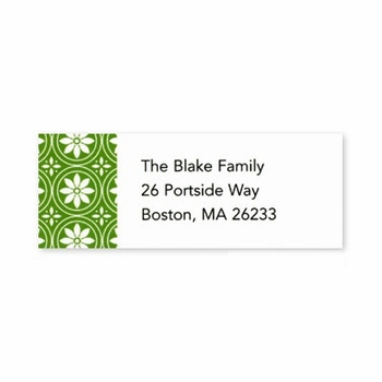 boatman geller medallion green address labels