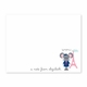 boatman geller mimi in paris small flat notecard