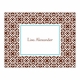 boatman geller mod lattice brown foldover note