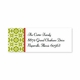 boatman geller mosaic green address labels