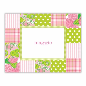 boatman geller patchwork pink foldover note