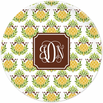 boatman geller pineapple repeat plate