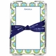 boatman geller pineapple repeat teal acrylic note sheets