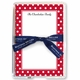 boatman geller polka dot cherry acrylic note sheets
