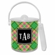 boatman geller preppy plaid ice bucket