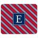 boatman geller repp tie red & navy mouse pad