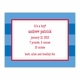 boatman geller rugby blue small flat notecard