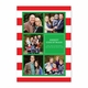 boatman geller rugby collage red & green photocard