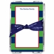 boatman geller rugby navy & kelly acrylic note sheets
