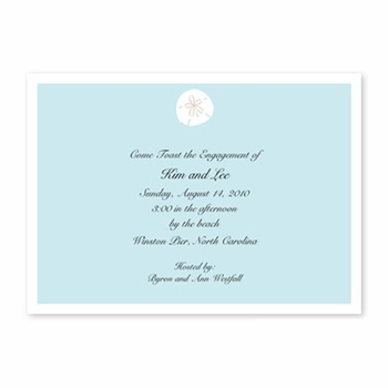 boatman geller sand dollar flat notecard