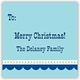 boatman geller scallop blue with navy sticker