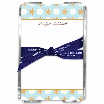 boatman geller seashore acrylic note sheets