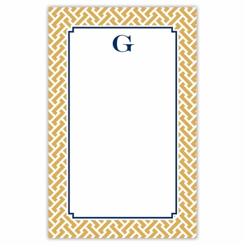 boatman geller stella gold notepad