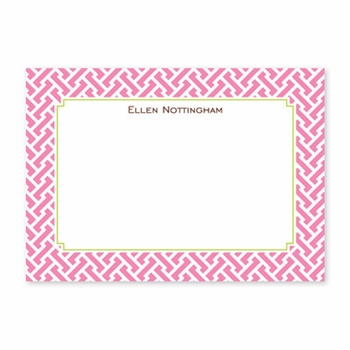 boatman geller stella pink large flat notecard