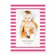 boatman geller striped classic hot pink photocard