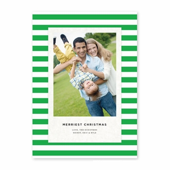 boatman geller striped classic kelly green photocard