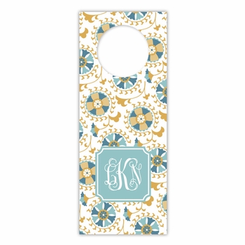boatman geller suzani gold wine tags